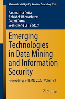 Front cover_Emerging Technologies in Data Mining and Information Security