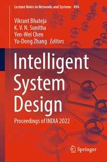 Front cover_Intelligent System Design