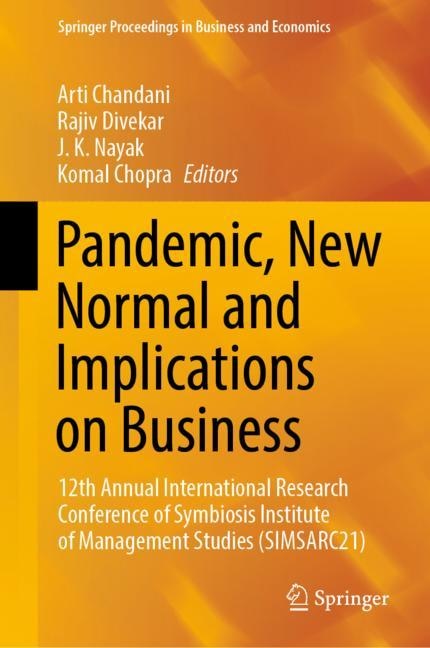 Front cover_Pandemic, New Normal and Implications on Business
