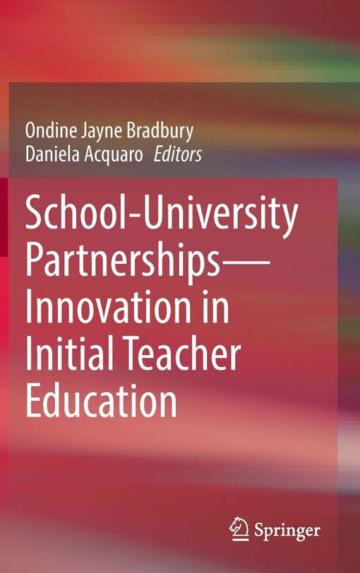 Front cover_School-University Partnerships—Innovation in Initial Teacher Education