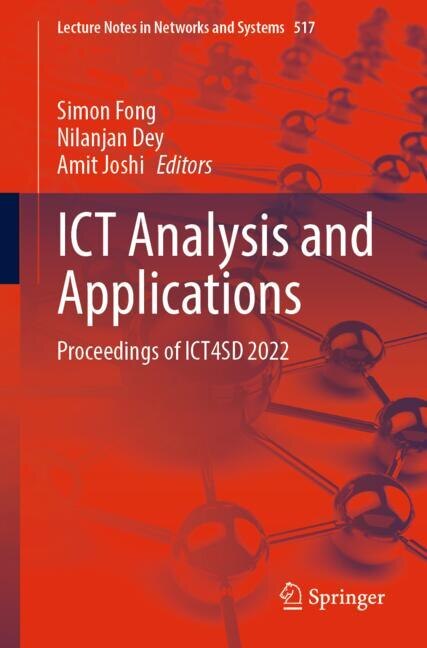 Front cover_ICT Analysis and Applications