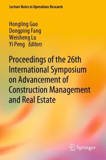 Couverture_Proceedings of the 26th International Symposium on Advancement of Construction Management and Real Estate