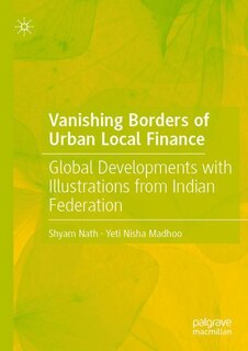 Front cover_Vanishing Borders of Urban Local Finance