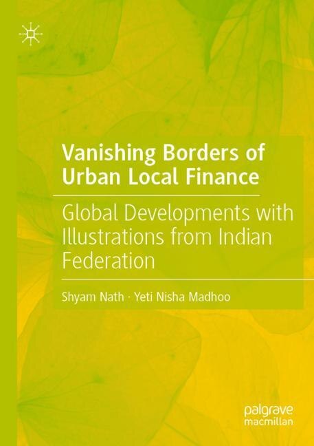 Front cover_Vanishing Borders of Urban Local Finance