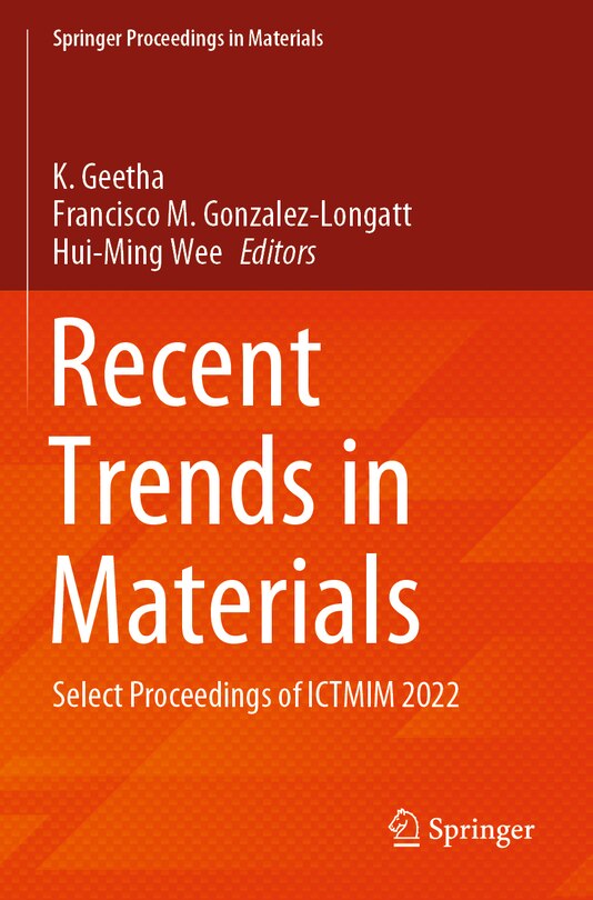 Front cover_Recent Trends in Materials