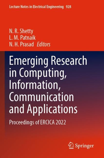 Front cover_Emerging Research in Computing, Information, Communication and Applications