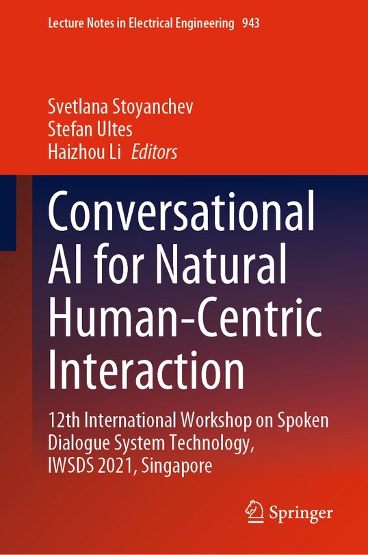 Couverture_Conversational AI for Natural Human-Centric Interaction
