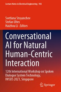 Couverture_Conversational AI for Natural Human-Centric Interaction