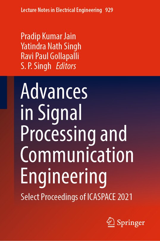 Couverture_Advances in Signal Processing and Communication Engineering