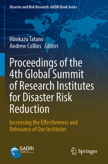 Front cover_Proceedings of the 4th Global Summit of Research Institutes for Disaster Risk Reduction