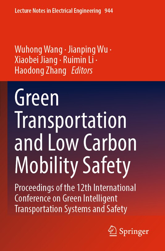 Front cover_Green Transportation and Low Carbon Mobility Safety