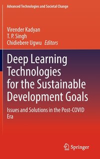 Front cover_Deep Learning Technologies for the Sustainable Development Goals