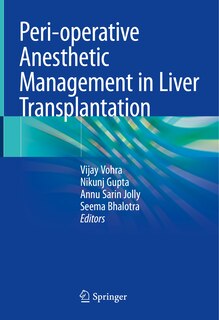 Front cover_Peri-operative Anesthetic Management in Liver Transplantation