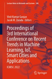 Couverture_Proceedings of 3rd International Conference on Recent Trends in Machine Learning, IoT, Smart Cities and Applications