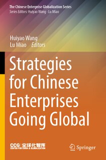 Front cover_Strategies for Chinese Enterprises Going Global