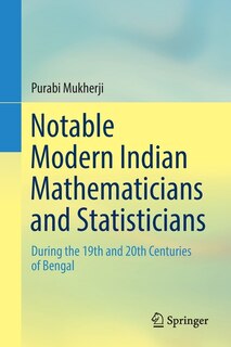 Couverture_Notable Modern Indian Mathematicians and Statisticians