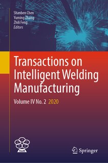 Couverture_Transactions on Intelligent Welding Manufacturing