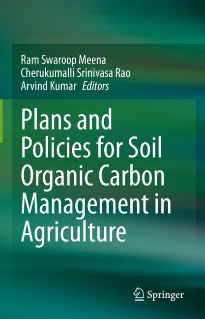 Front cover_Plans and Policies for Soil Organic Carbon Management in Agriculture