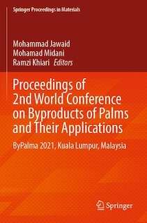 Front cover_Proceedings of 2nd World Conference on Byproducts of Palms and Their Applications