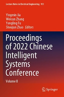 Front cover_Proceedings of 2022 Chinese Intelligent Systems Conference