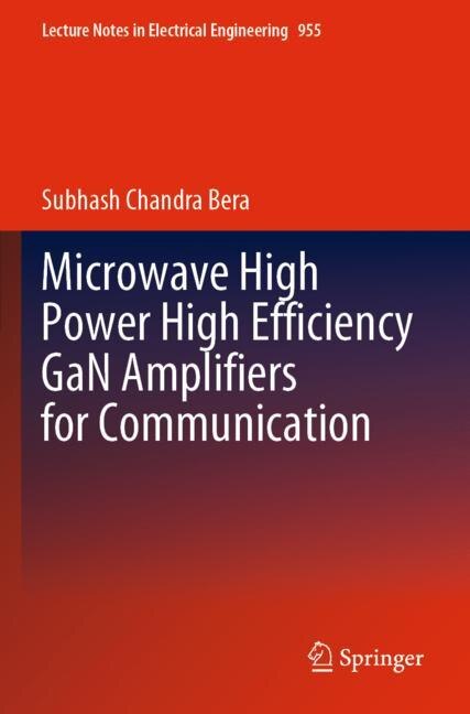 Front cover_Microwave High Power High Efficiency GaN Amplifiers for Communication
