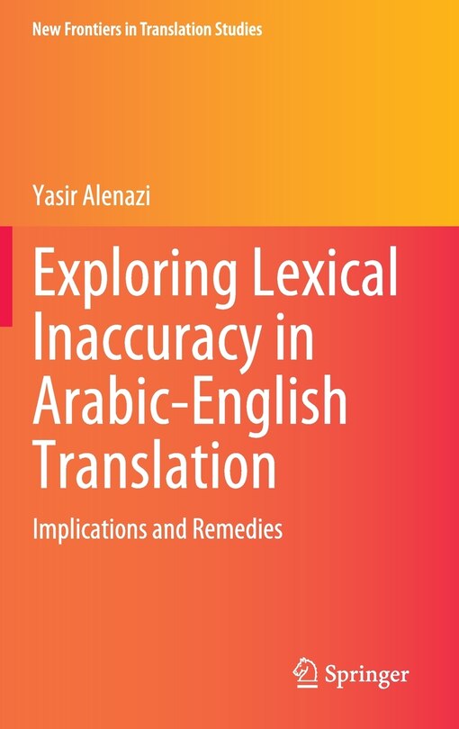 Couverture_Exploring Lexical Inaccuracy in Arabic-English Translation
