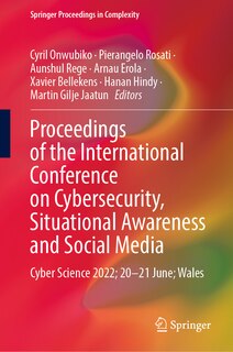 Couverture_Proceedings of the International Conference on Cybersecurity, Situational Awareness and Social Media
