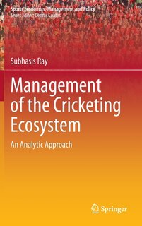 Front cover_Management of the Cricketing Ecosystem