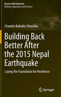 Front cover_Building Back Better After the 2015 Nepal Earthquake
