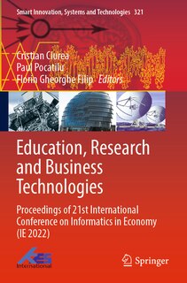 Front cover_Education, Research and Business Technologies