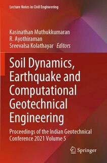 Front cover_Soil Dynamics, Earthquake and Computational Geotechnical Engineering