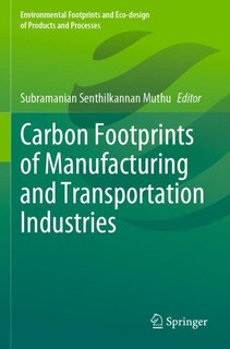 Front cover_Carbon Footprints of Manufacturing and Transportation Industries