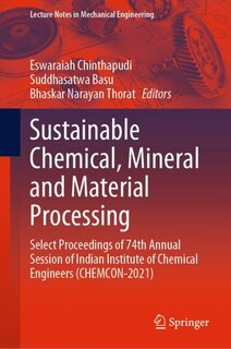 Front cover_Sustainable Chemical, Mineral and Material Processing