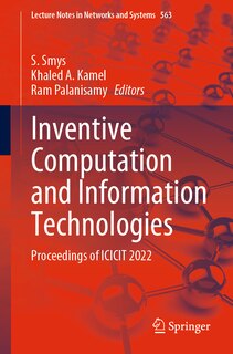 Front cover_Inventive Computation and Information Technologies