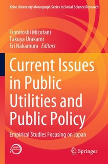Couverture_Current Issues in Public Utilities and Public Policy
