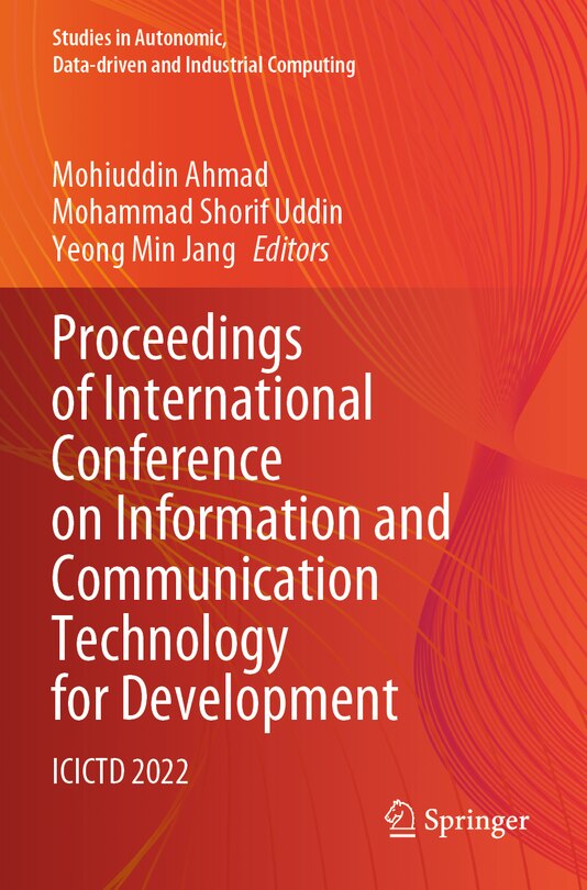 Front cover_Proceedings of International Conference on Information and Communication Technology for Development