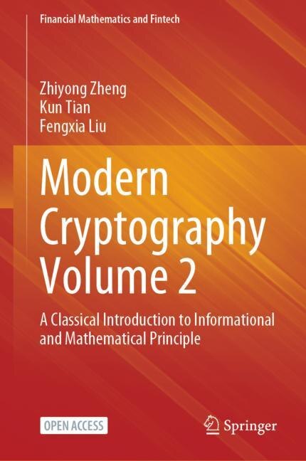 Couverture_Modern Cryptography Volume 2