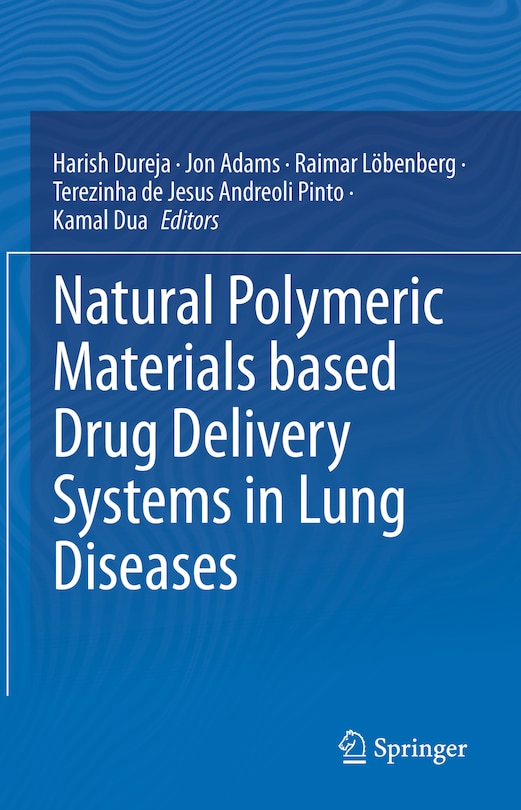 Couverture_Natural Polymeric Materials based Drug Delivery Systems in Lung Diseases