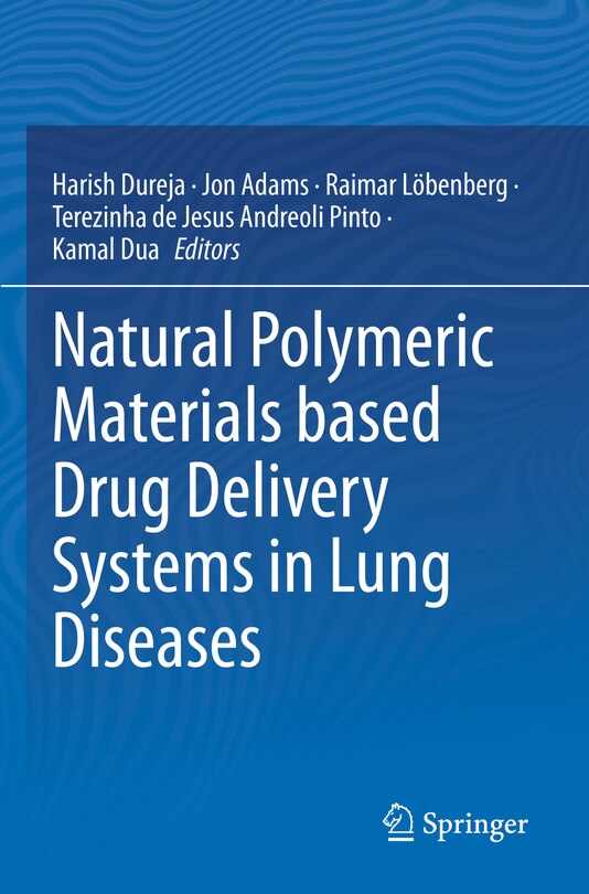 Front cover_Natural Polymeric Materials based Drug Delivery Systems in Lung Diseases