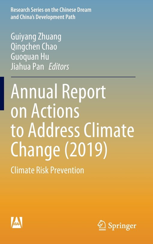 Front cover_Annual Report on Actions to Address Climate Change (2019)