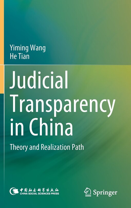 Front cover_Judicial Transparency in China