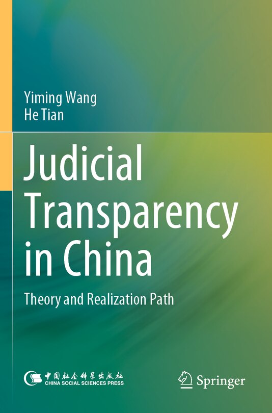 Front cover_Judicial Transparency in China