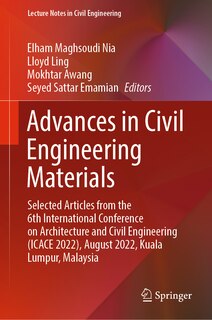 Front cover_Advances in Civil Engineering Materials