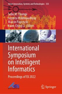Couverture_International Symposium on Intelligent Informatics