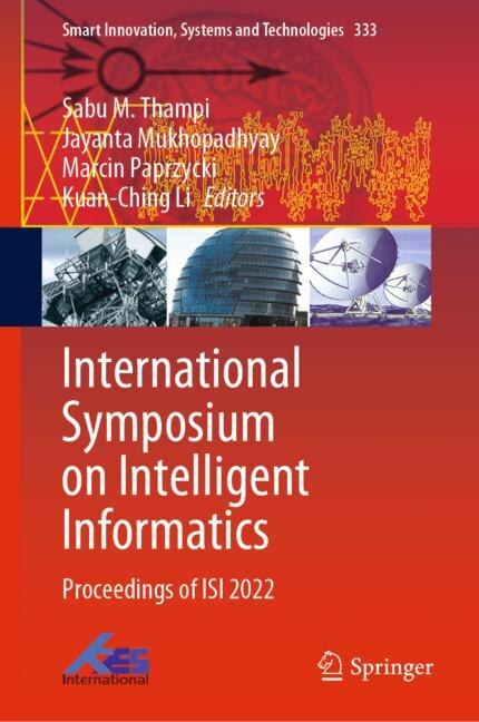 Couverture_International Symposium on Intelligent Informatics