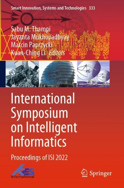 Front cover_International Symposium on Intelligent Informatics