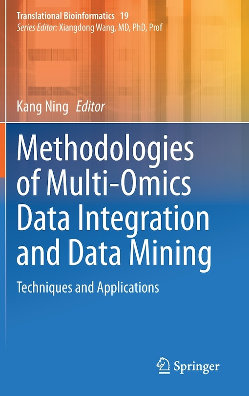 Front cover_Methodologies of multi-omics data integration and data mining