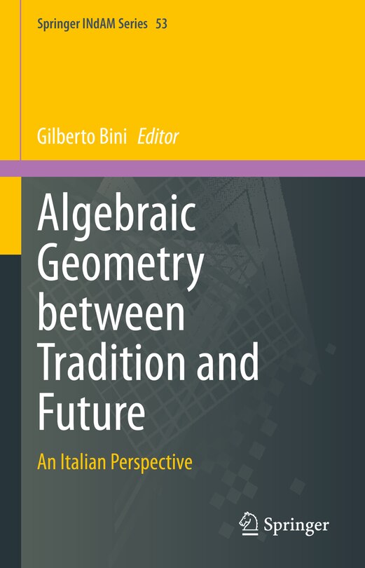 Front cover_Algebraic Geometry between Tradition and Future