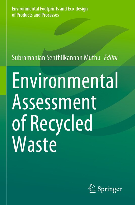 Couverture_Environmental Assessment of Recycled Waste