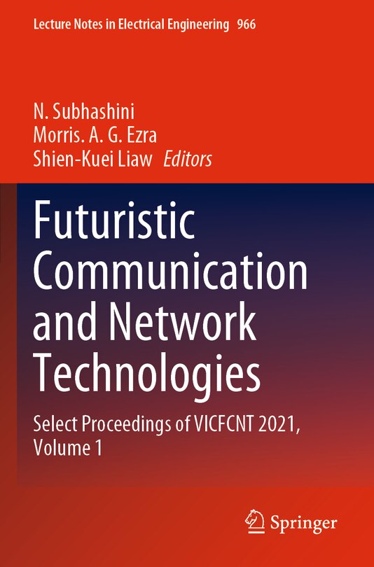 Front cover_Futuristic Communication and Network Technologies